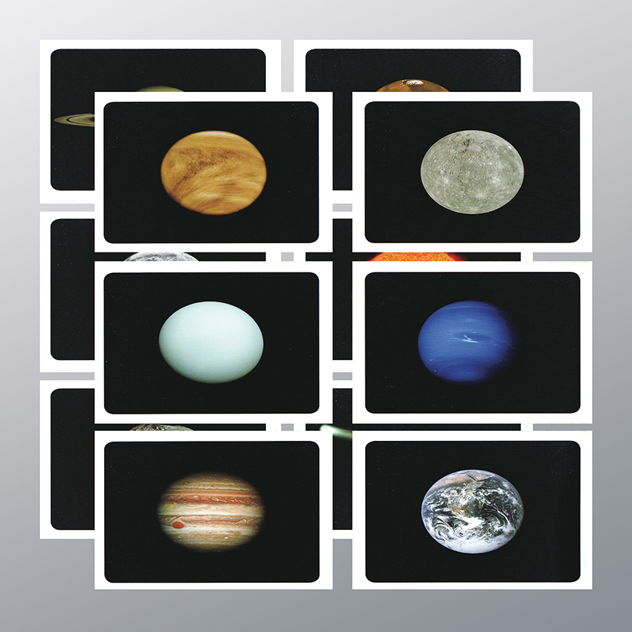 태양계 카드(12종 1조)
