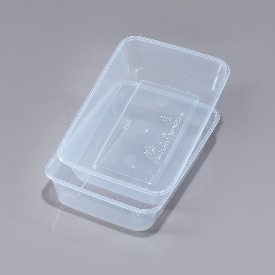 투명한 사각플라스틱 그릇
